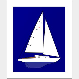 Pearson Ensign Sailboat Posters and Art